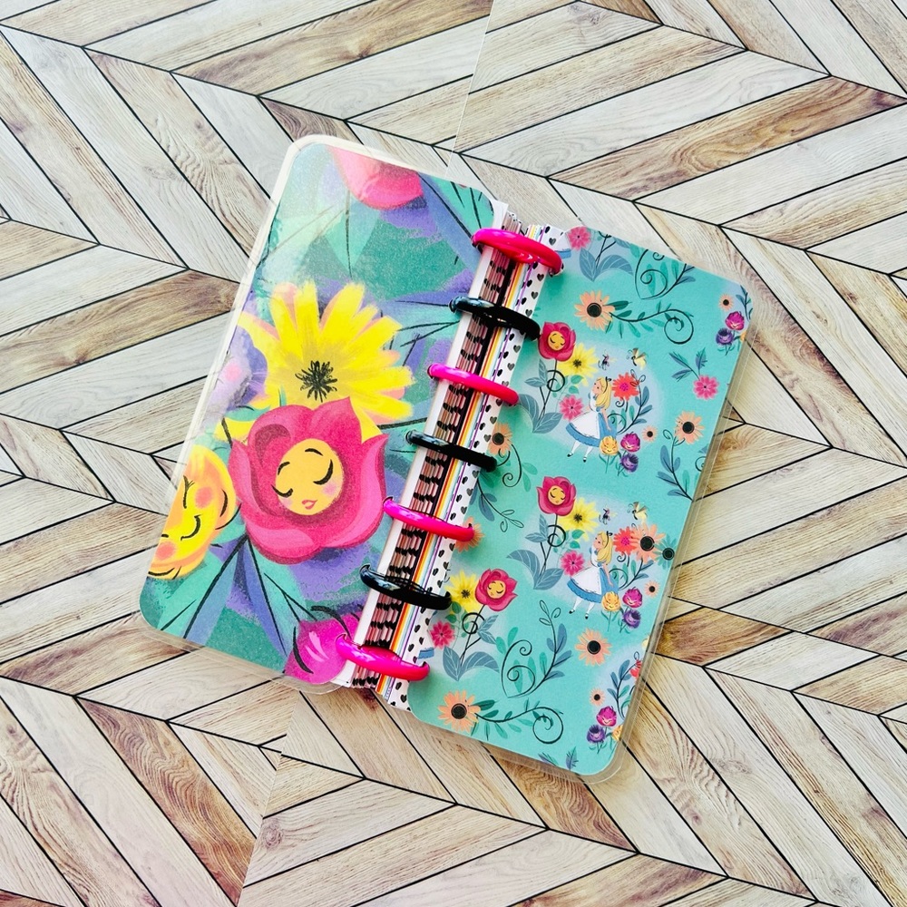 Happy planner skinny mini size undated alice in wonderland - Picture 6 of 16